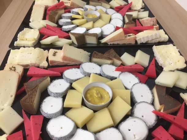 Buffet de plateaux de fromages Terroir de Marc 