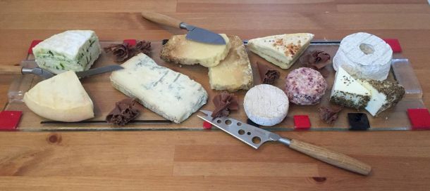Plateau de fromages pour la fin de repas Terroir de Marc 