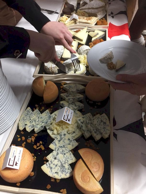 Buffet de plateaux de fromages pour groupes Terroir de Marc 
