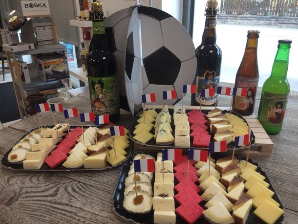 Buffet fromages Coupe du monde 