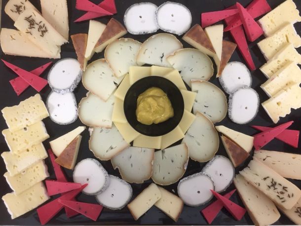 Plateau de fromages pour groupes Terroir de Marc 